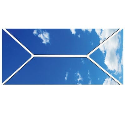 Double Glazed Contemporary Roof Lantern with Active Blue Glazing - All Sizes - Atlas Roofing