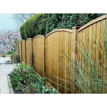 Load image into Gallery viewer, Convex Tongue and Groove Effect Fence Panel - All Sizes

