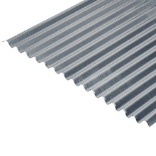 Load image into Gallery viewer, Cladco Corrugated 13/3 Profile Plain Galvanised Finish 0.5mm Metal Roof Sheet - All Sizes - Cladco
