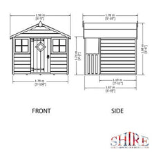 Load image into Gallery viewer, Cubby Playhouse - 6 x 4 - Shire
