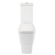 Load image into Gallery viewer, Cubix Close Coupled Toilet with Closed, Flush to Wall Back - Aqua
