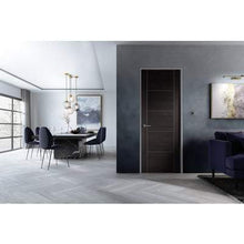 Load image into Gallery viewer, Vancouver Dark Grey Laminated 5 Panel Interior Fire Door FD30 - All Sizes - LPD Doors Doors
