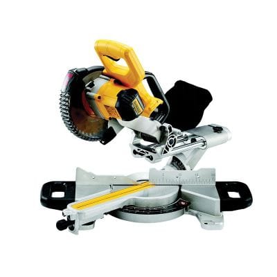 DeWalt DCS365M2 XPS Mitre Saw 18V (Cordless w/ 2 x Batteries) - DeWalt