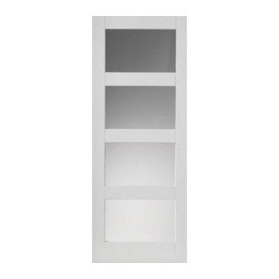 Cayman White Primed Internal Door - All Sizes - JB Kind