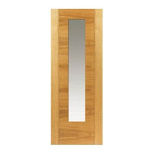 Load image into Gallery viewer, Mistral Oak Pre Finished Glazed Internal Door - All Sizes - JB Kind
