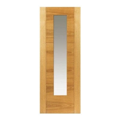 Mistral Oak Pre Finished Glazed Internal Door - All Sizes - JB Kind