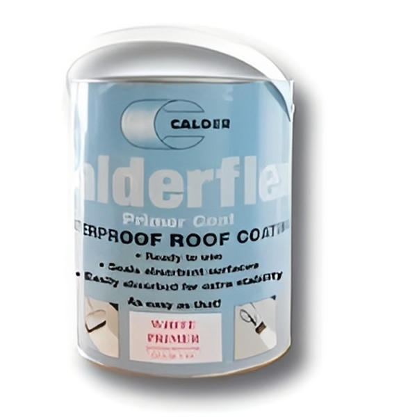 Calder Flex Primer White - Waterproof Roof Coating 5Kg