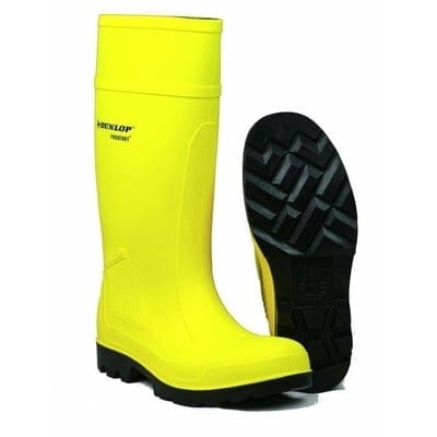 Purofort Professional C462241 Safety Wellington Yellow - All Sizes - Dunlop