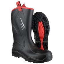 Load image into Gallery viewer, Purofort C762043CH Safety Wellington Black - All Sizes - Dunlop
