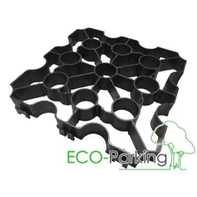 EBP EcoPark Cellular Pavers 333mm x 333mm - Black (18 Tiles per Pack) - EBP Building Products