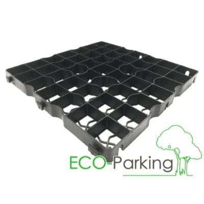 EBP EcoPark Cellular Pavers 500mm x 500mm - Black (8 Tiles per Pack) - EBP Building Products