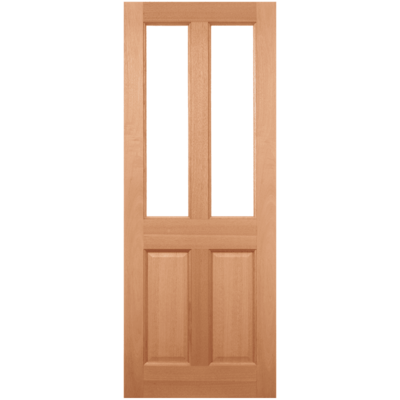 Malton Hardwood M&T 2 Double Glazed Clear Light Panels External Doors - All Sizes - LPD Doors Doors