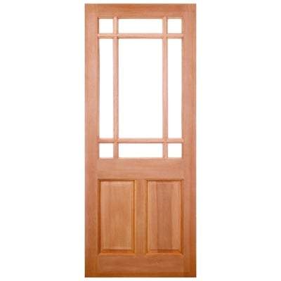 Warwick Hardwood M&T 9 Unglazed Light Panels External Door - All Sizes - LPD Doors Doors