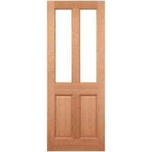 Load image into Gallery viewer, Malton Hardwood Dowelled 2 Double Glazed Frosted Light Panels External Door - All Sizes - LPD Doors Doors
