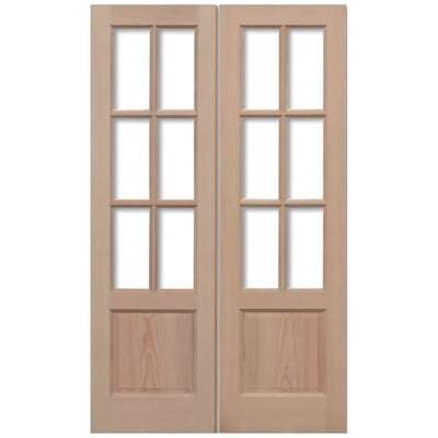 Hemlock GTP2P 12 Unglazed Light Panels Pair External Doors - All Sizes - LPD Doors Doors