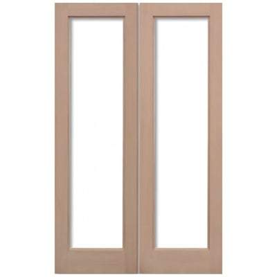 Hemlock Pattern 10 2 Unglazed Light Panel Pair External Doors - All Sizes - LPD Doors Doors