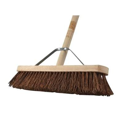 Stiff Bassine Broom + Handle & Stay - All Sizes - Faithfull