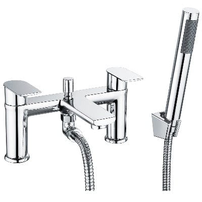 Luxe Chrome Bath Shower Mixer - Aqua