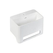 Load image into Gallery viewer, Cabanes 500mm Solid Cloakroom Basin - Aqua
