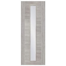 Load image into Gallery viewer, White Grey Forli Internal Laminate Clear Glass Door - XL Joinery
