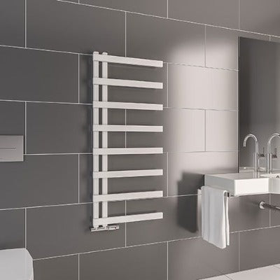 Aria Designer Towel Rail - All Colours - Aqua