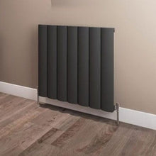 Load image into Gallery viewer, Azar Horizontal Aluminium Designer Radiator - All Sizes - Aqua
