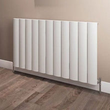 Load image into Gallery viewer, Azar Horizontal Aluminium Designer Radiator - All Sizes - Aqua
