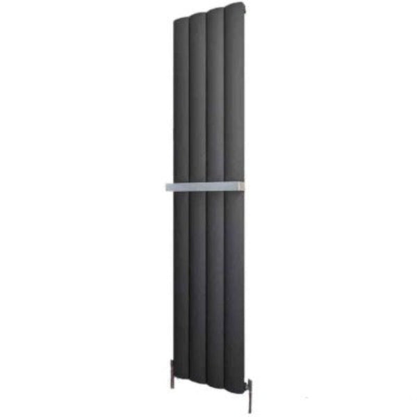 Azar Vertical Aluminium Designer Radiator - All Sizes - Aqua