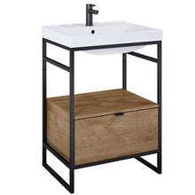 Load image into Gallery viewer, Indus Freestanding Vanity Frame with Basin and Shelf - All Sizes - Aqua

