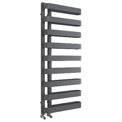 Loop 1300 x 500mm Towel Rail - Anthracite - Aqua