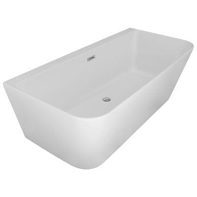 Mono Back to Wall Luxury Freestanding Bath - 1700mm x 800mm - Aqua