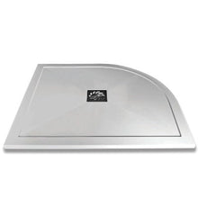 Load image into Gallery viewer, Slimline Offset Quadrant Shower Tray - All Sizes - Step In Shower Tray

