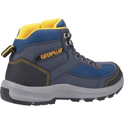Elmore Mid Lightweight Safety Boot Grey/Navy -All Sizes - Caterpillar