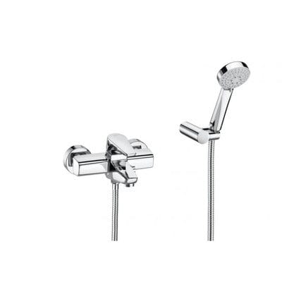 Esmai Wall Mounted Bath Shower Mixer Tap & Shower - Roca