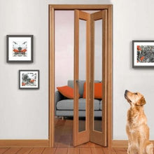 Load image into Gallery viewer, Fuji Oak Bi Fold Internal Door - 1981mm x 762mm - JB Kind
