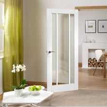 Load image into Gallery viewer, Worcester Internal White Primed Door with Clear Glass - XL Joinery
