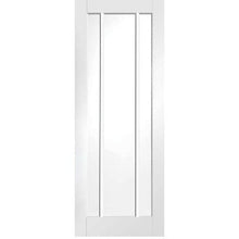 Load image into Gallery viewer, Worcester Internal White Primed Fire Door with Clear Glass - XL Joinery
