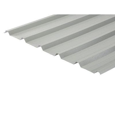 Cladco 32/1000 Box Profile PVC Plastisol Coated 0.7mm Metal Roof Sheet (Goosewing Grey) - All Sizes - Cladco