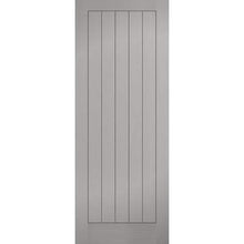Load image into Gallery viewer, Moulded Textured Vertical Grey Pre-Finished 5 Panel Interior Door - All Sizes - LPD Doors Doors
