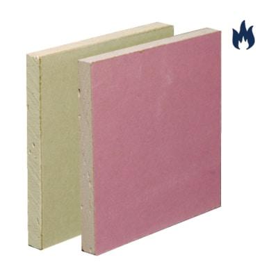 Fire Rated Wallboard TE 1200mm x 2400mm - All Thicknesses - British Gypsum FireLine Slabs
