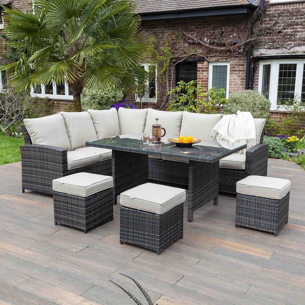 Huxley 9 Seat Dining Sofa Set