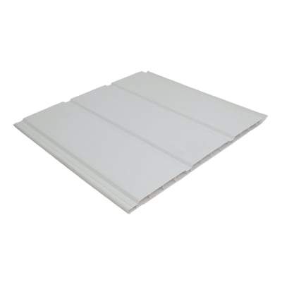 Hollow Soffit Board White - Floplast Fascia Board