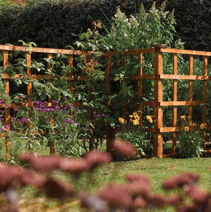 6ft x 5ft Heavy Duty Trellis Dip Treated