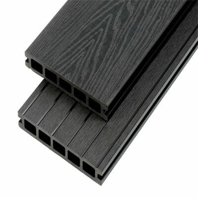 Cladco Composite Decking Board (Hollow) 150mm x 25mm x 4m - All Colors - Cladco
