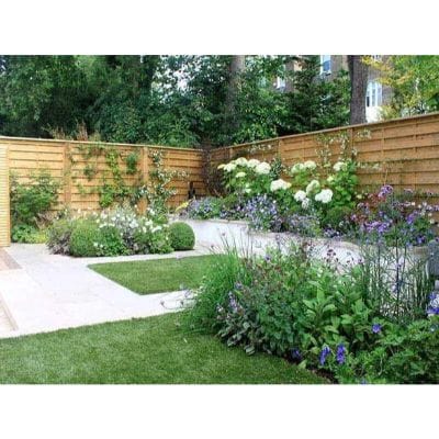 Level Top Hit and Miss Fence Panel (Horizontal Boards) - All Sizes - Jacksons Fencing