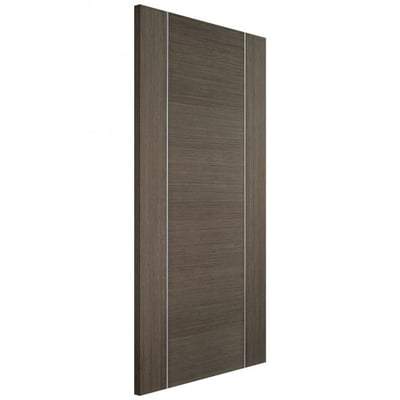 Alcaraz Chocolate Grey Pre-Finished Interior Fire Door FD30 - All Sizes - LPD Doors Doors