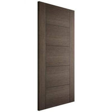 Load image into Gallery viewer, Vancouver Chocolate Grey Pre-Finished 5 Panel Interior Fire Door FD30 - All Sizes - LPD Doors Doors
