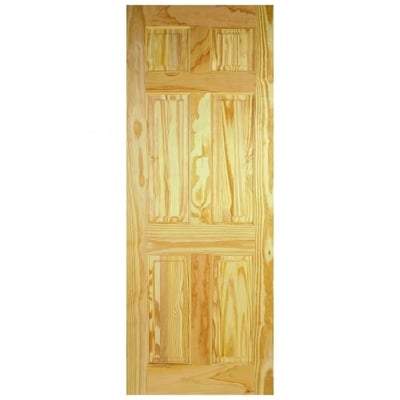 Clear Pine 6 Panel Interior Door - All Sizes - LPD Doors Doors