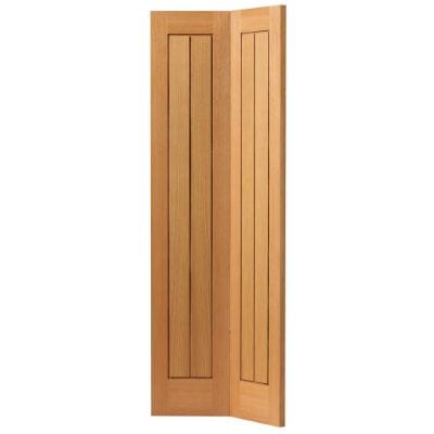 Cottage Thames Oak Bi Fold Internal Door - 1981mm x 762mm - JB Kind