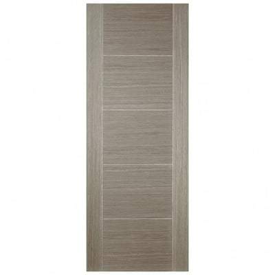 Vancouver Light Grey Pre-Finished 5 Panel Interior Door - All Sizes - LPD Doors Doors